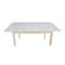 International Concepts Rectangle Table with Butterfly Extension, Unfinished, 32 in W, 48 in L, 30 in H, Wood, Unfinished K-T32X-30S - alternate 5